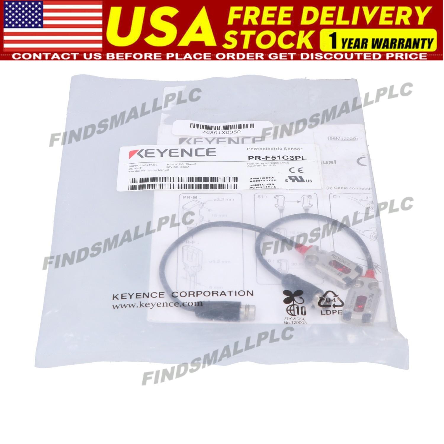Keyence PR-F51C3PL New NFP Sealed