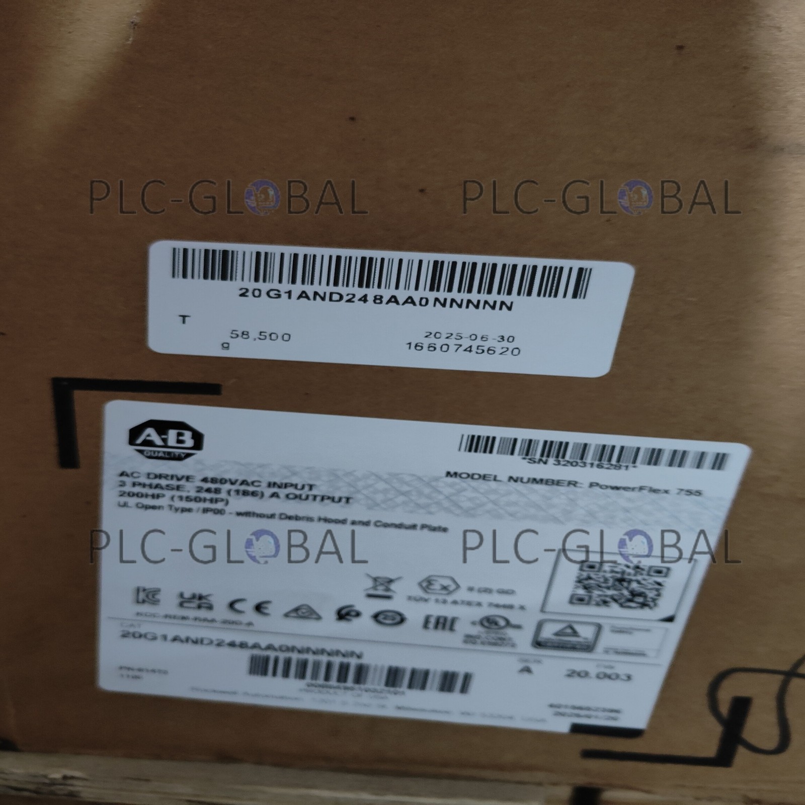 1 Piece New 20G1AND248AA0NNNN With Warranty Fast Shipping