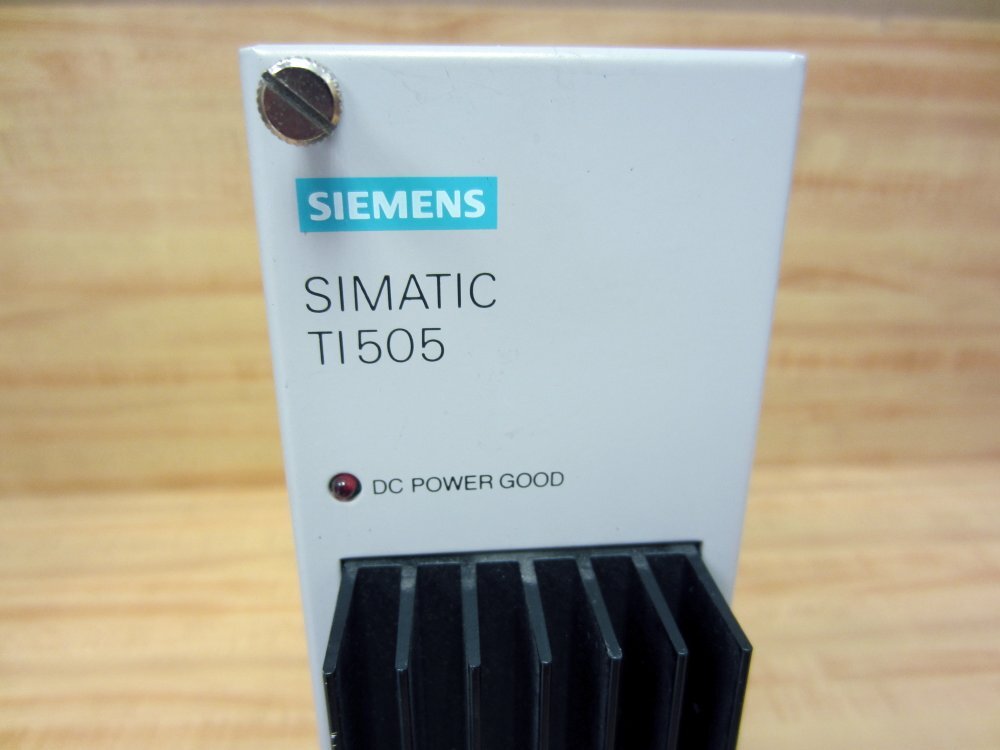 Siemens 505-6660 SIMATIC TI505 P/S Trip Unit TI505-6660 RS12200065
