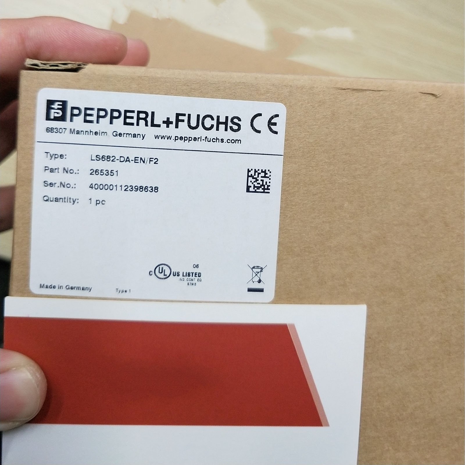 1PC New For Pepperl+Fuchs LS682-DA-EN/F2 Optical communicator#QW