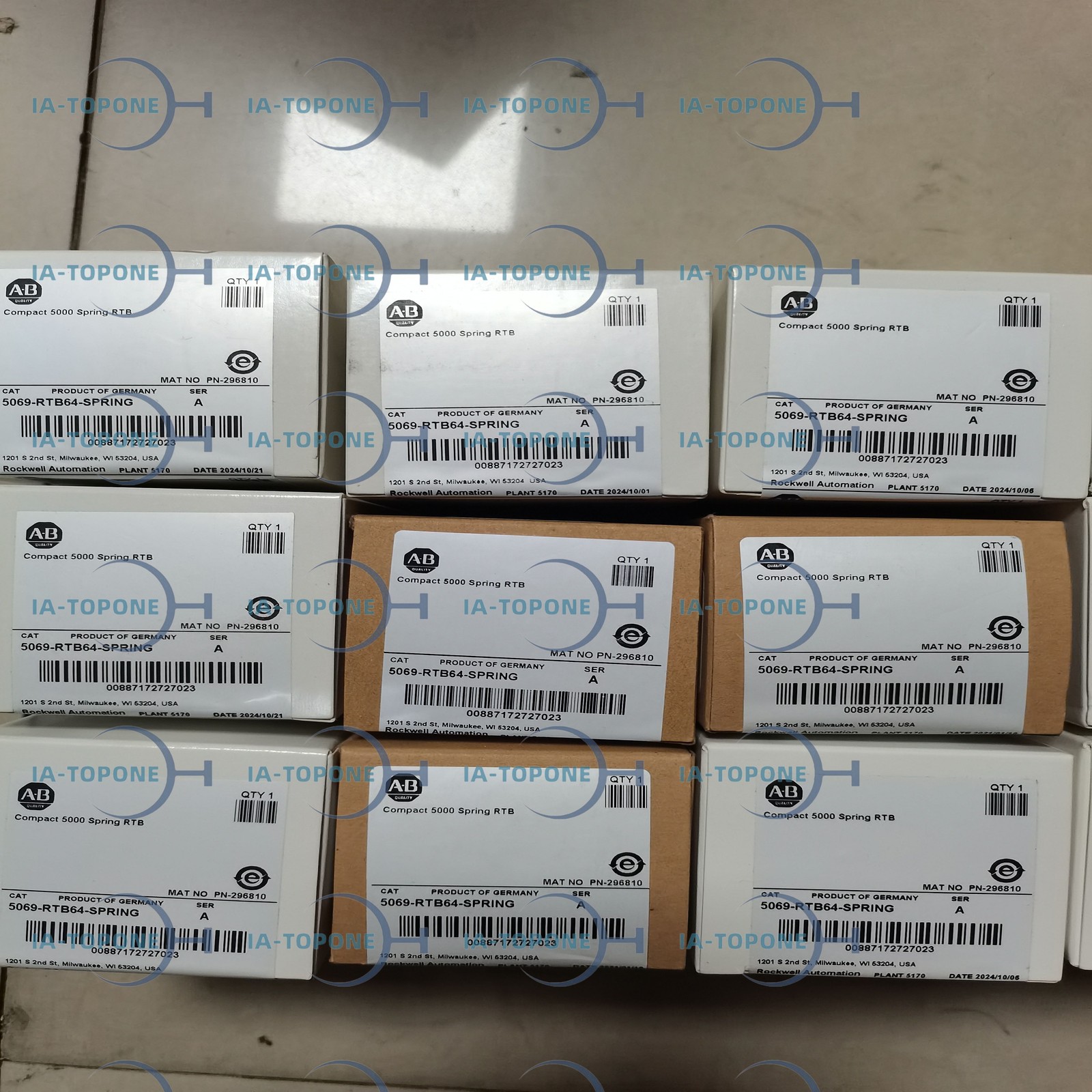 US STOCK ~ 1PC Brand New 5069-RTB64-SPRING Allen-Bradley Free Fast Shipping