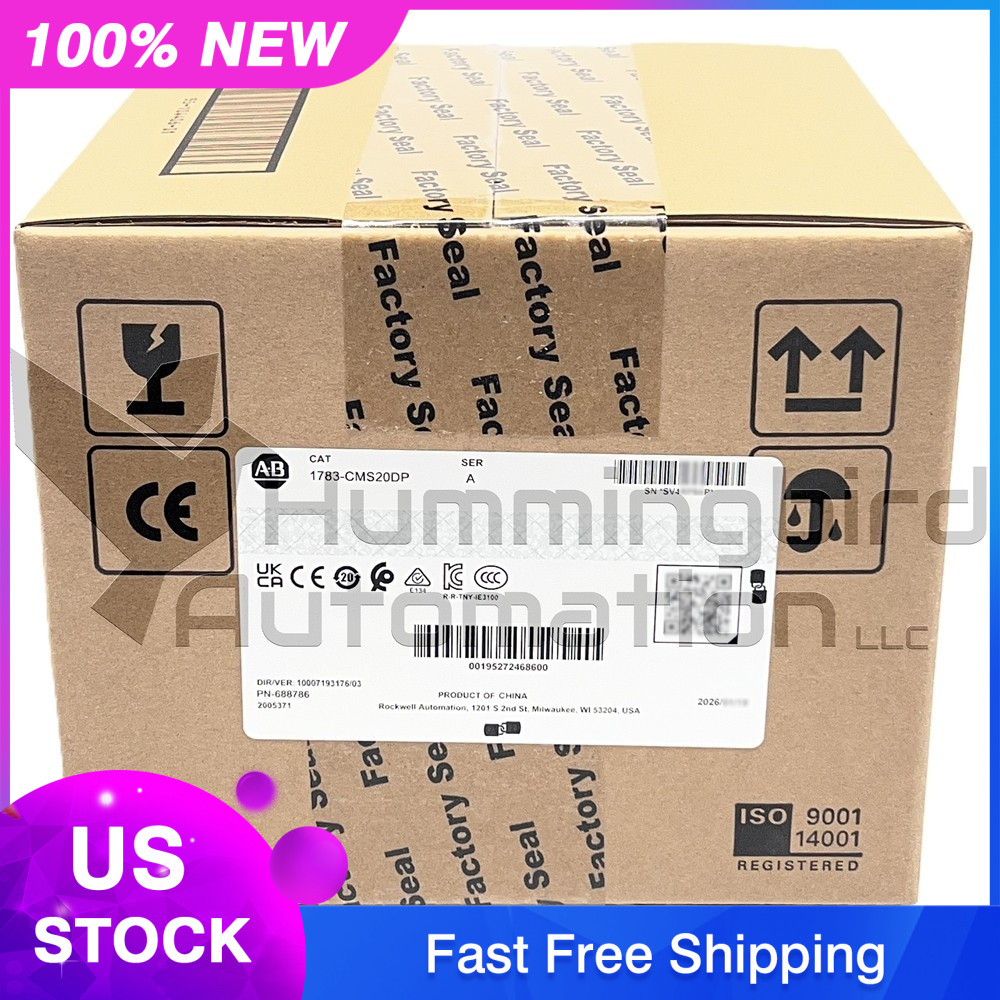 2026 Allen Bradley 1783-CMS20DP Stratix 5200 SEALED Managed Ethernet Switch USA