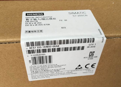 6ES7223-1BM22-0XA8 1PCS NEW SIEMENS PLC S7-200CN, EM223 6ES7223-1BM22-0XA8