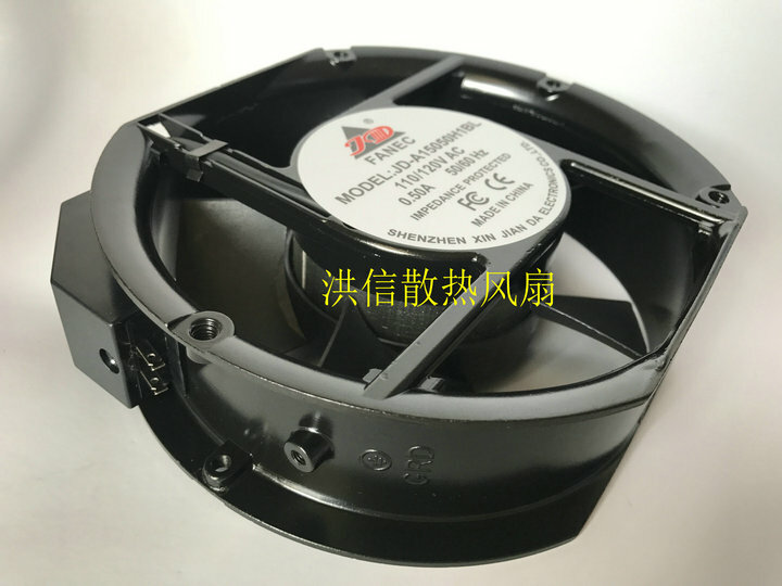 1pcs JD-A15050H1BL 110/120V 0.50A 50/60HZ 172*51MM cooling fan
