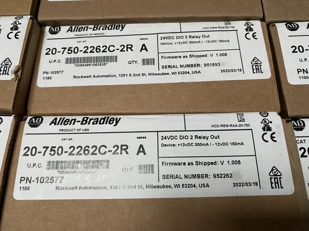 20-750-2262C-2R /A 750 24V Option Module 1 Year Warranty Sealed in Box