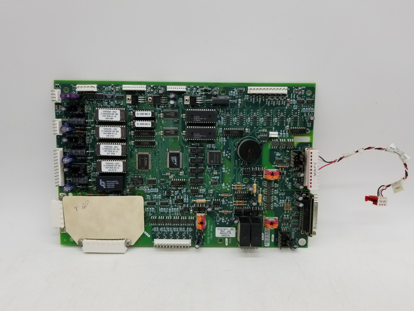 Exide Electronics 101073071-001 Rev J06 Front Panel Board