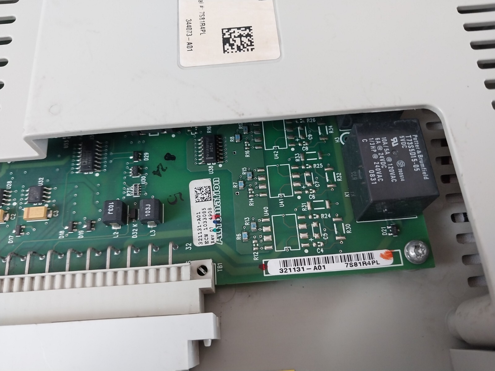 Allen bradley 20b-vectb-c0 vector control with 24v i/o
