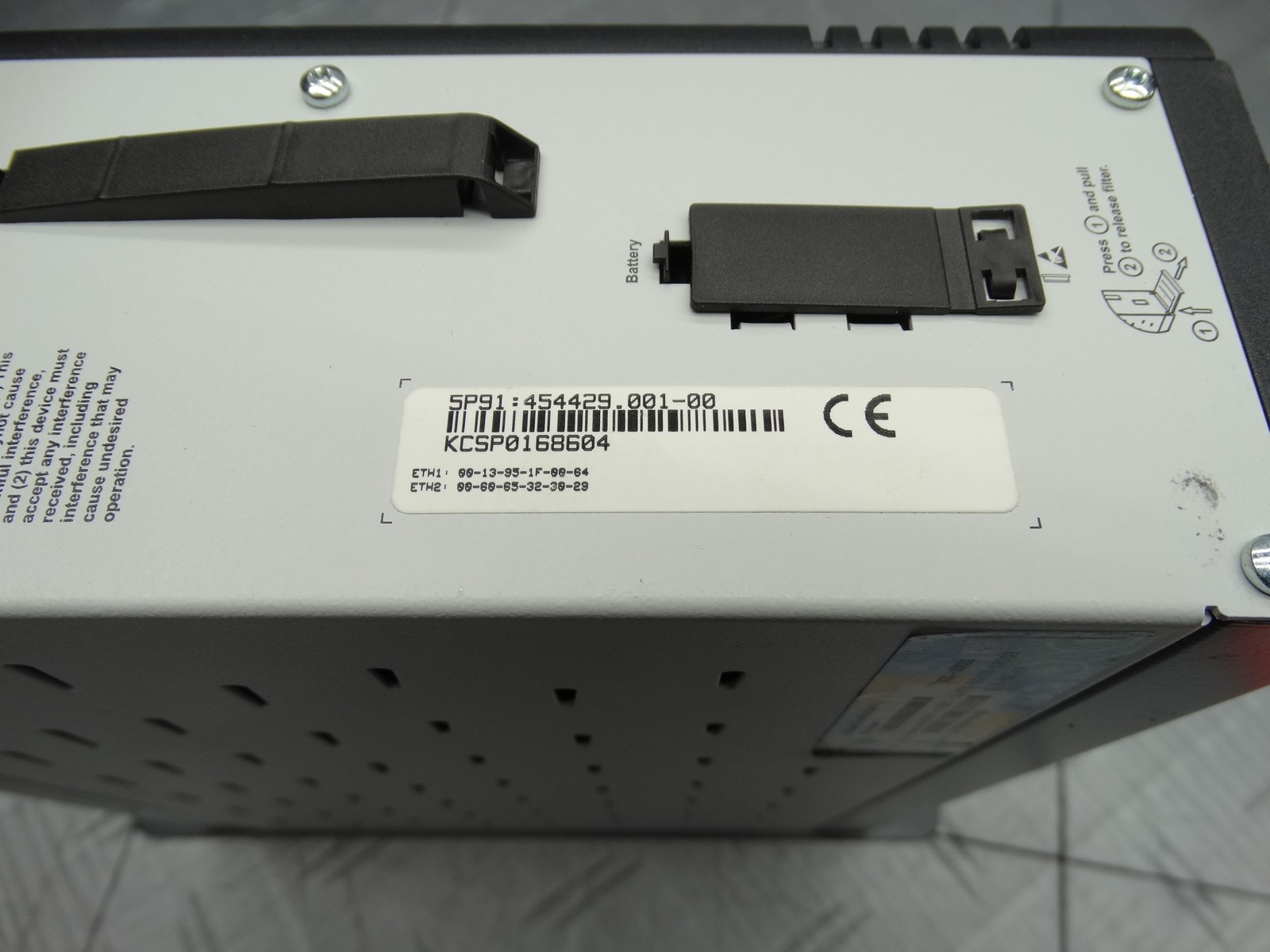 B&R Automation PC 910 5PC910.SX01-00 System Unit Industrial PC (No Door)