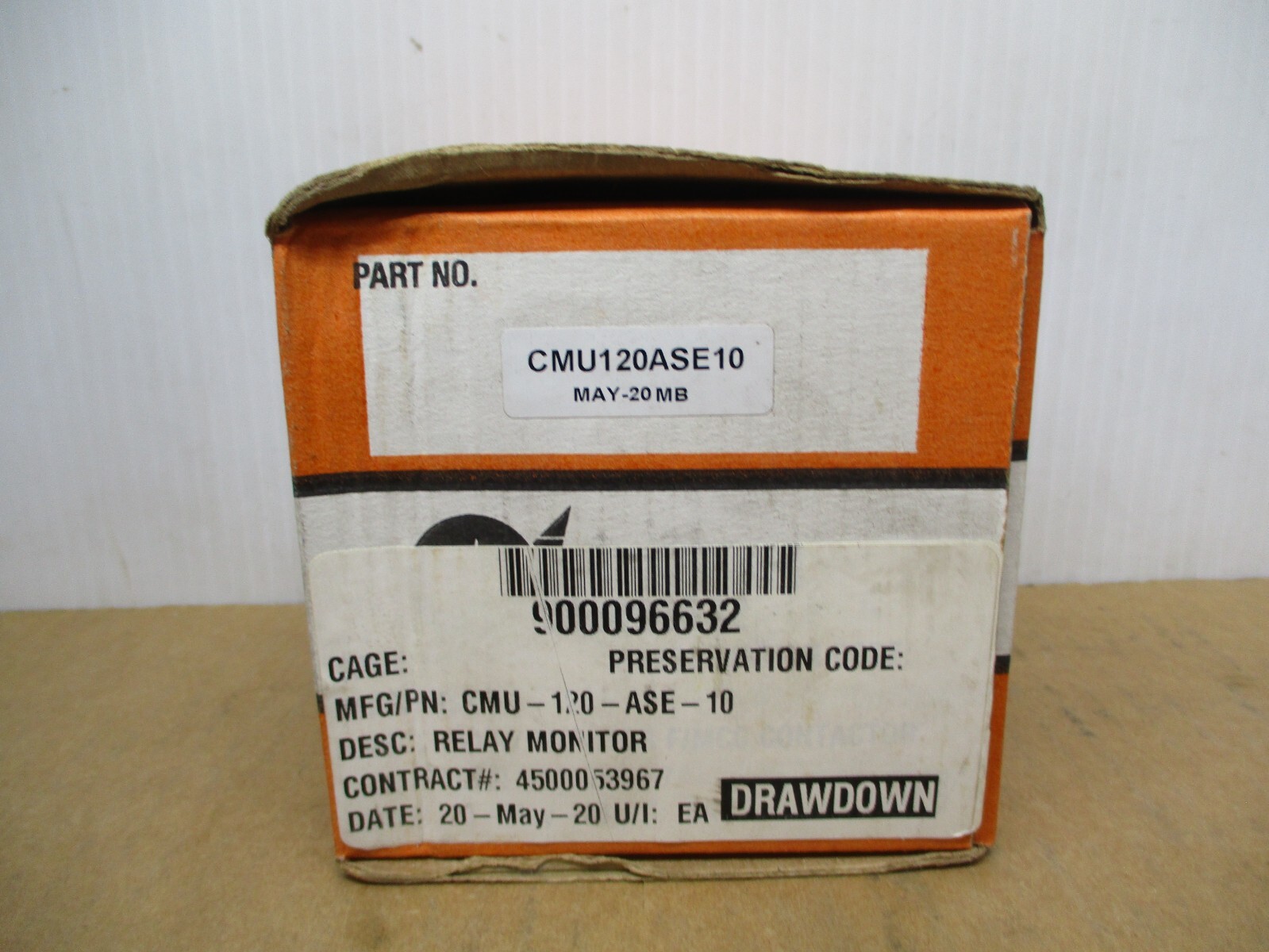 ATC CMU-120-ASE-10 / CMU120ASE10 RELAY MONITOR