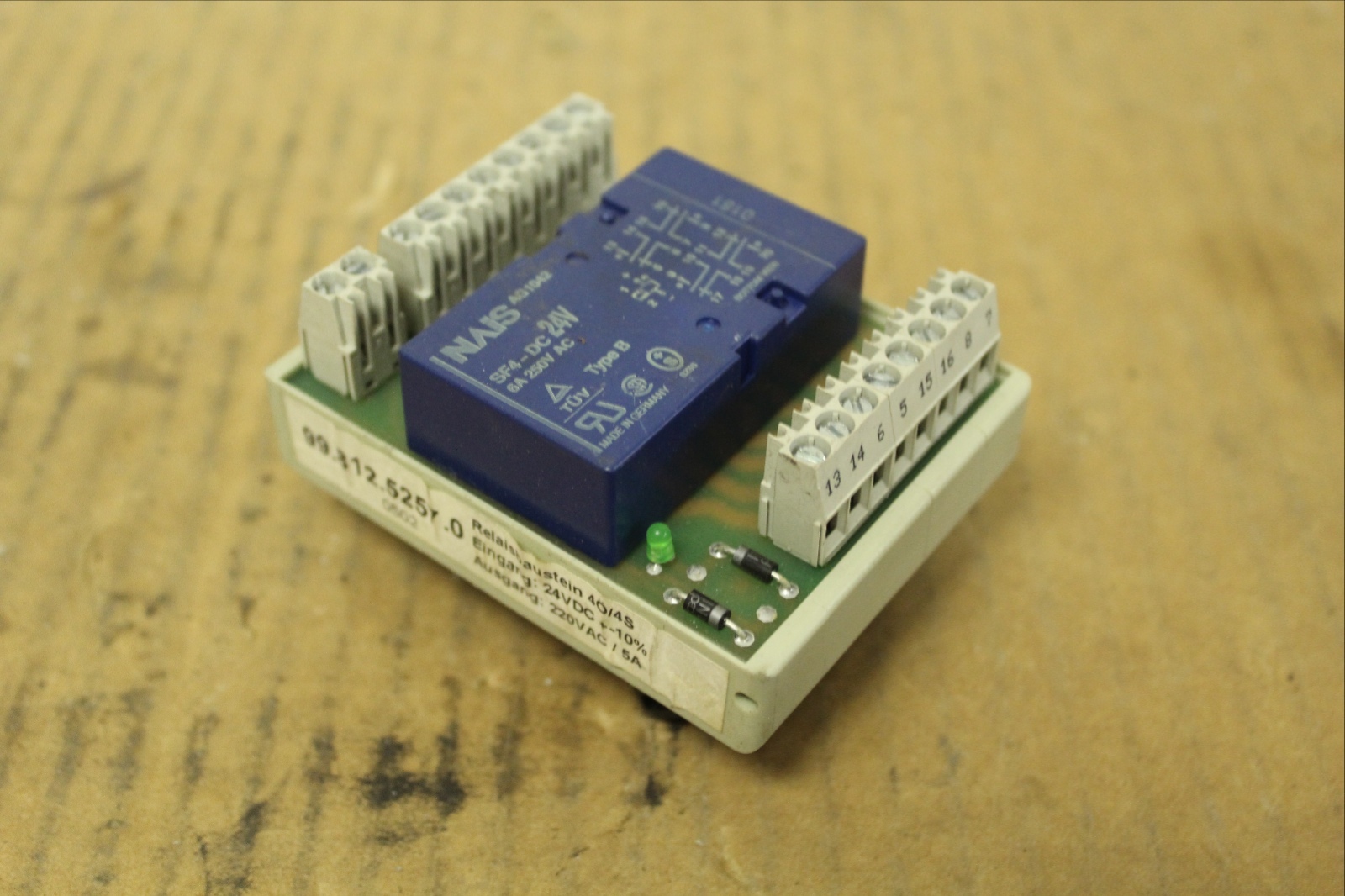 WEB WIELAND BAMBERG CIRCUIT BOARD CARD 99.812.5257.0 99-812-5257-0