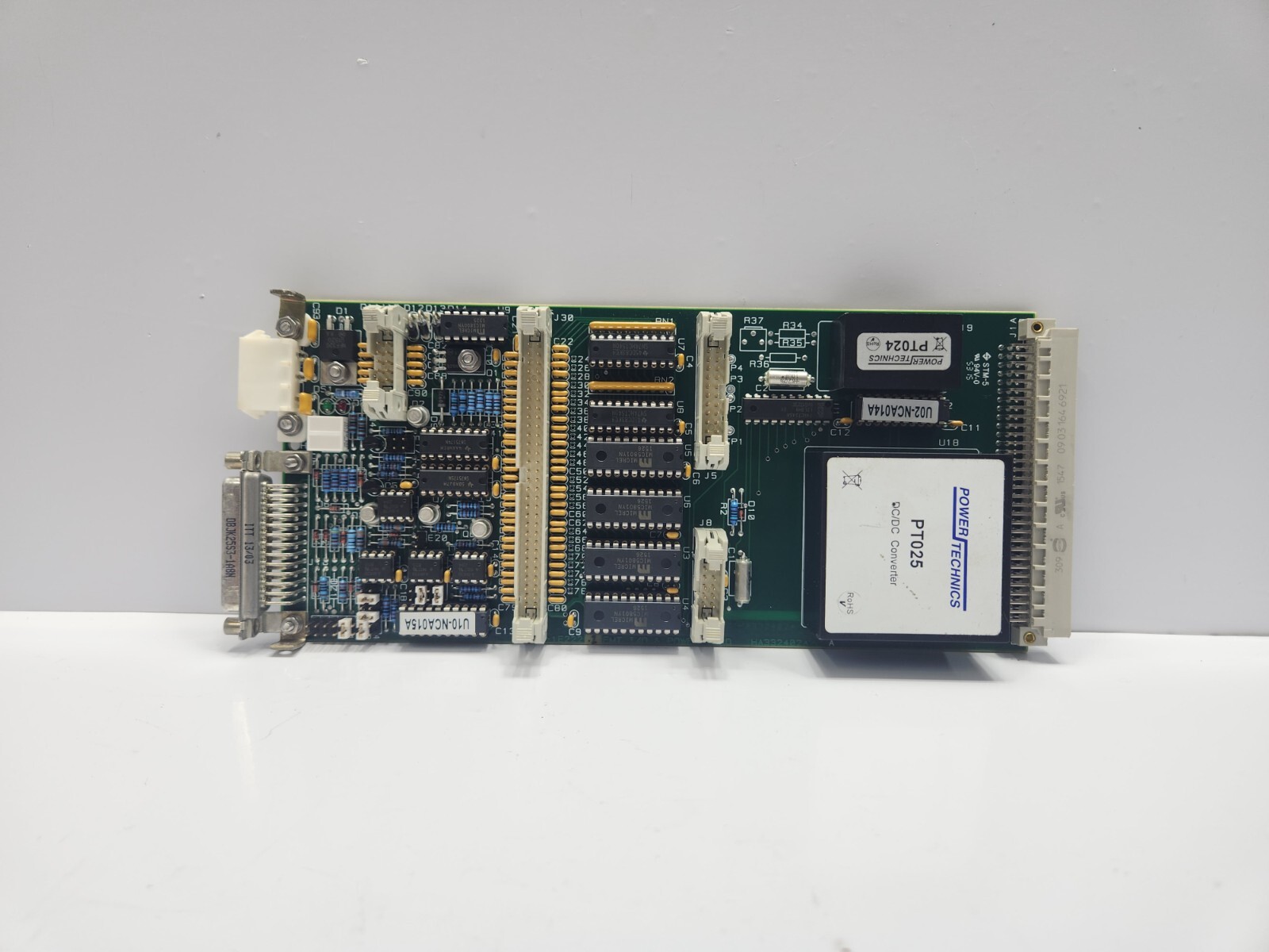 NORCONTROL KONGSBERG NA-1E222.1 EMT I/O & POWER CARD HA332402A/A/A 6200095 REV E