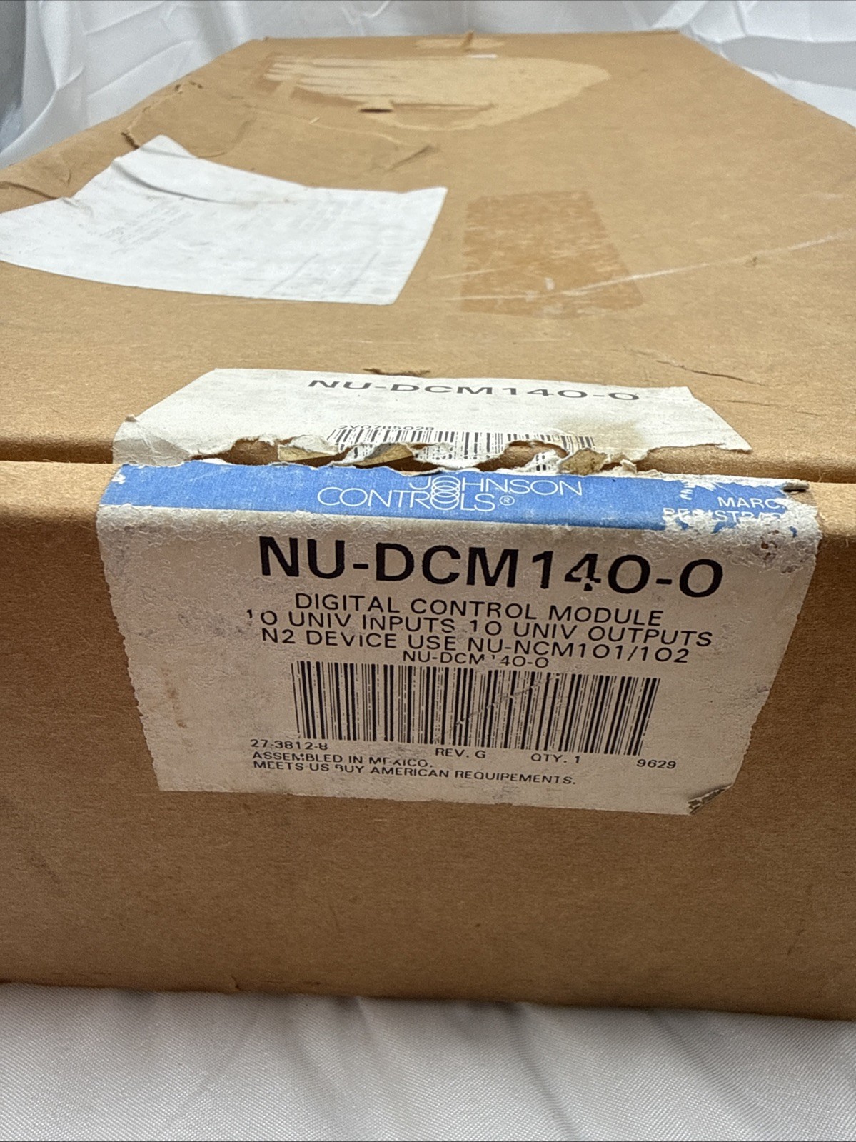 Johnson Controls Metasys – NU-DCM140-0 – Input/Output Control Module