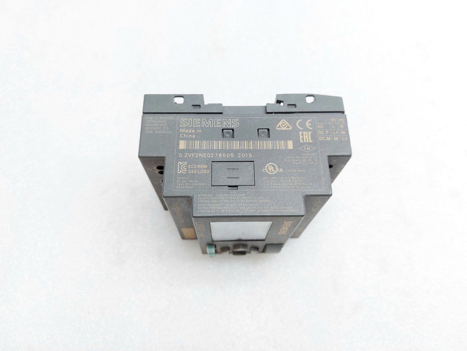 Siemens Logo! 24rc 6ed1 052-1hb00-0ba6 Logic Control Module