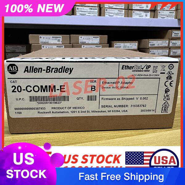 1PC NEW Sealed AB 20-COMM-E Ser B Ethernet/IP Adapter Brand New Free Ship