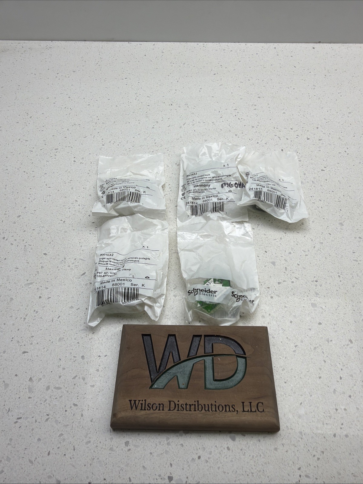 New Schneider Electric 9001KA2 * NO/NC Contact Block (Lot Of 5)