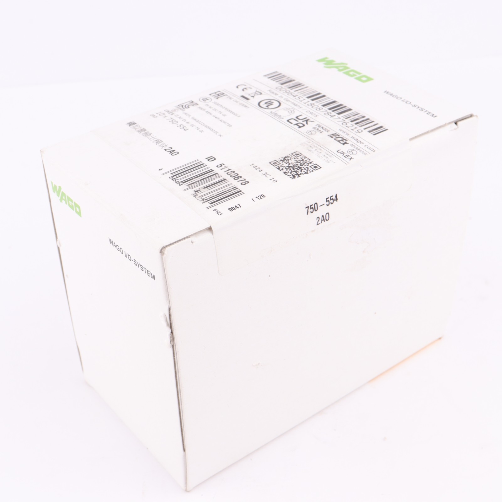 WAGO 750-554 10PCS in ! New in Box 2AO Made in Germany