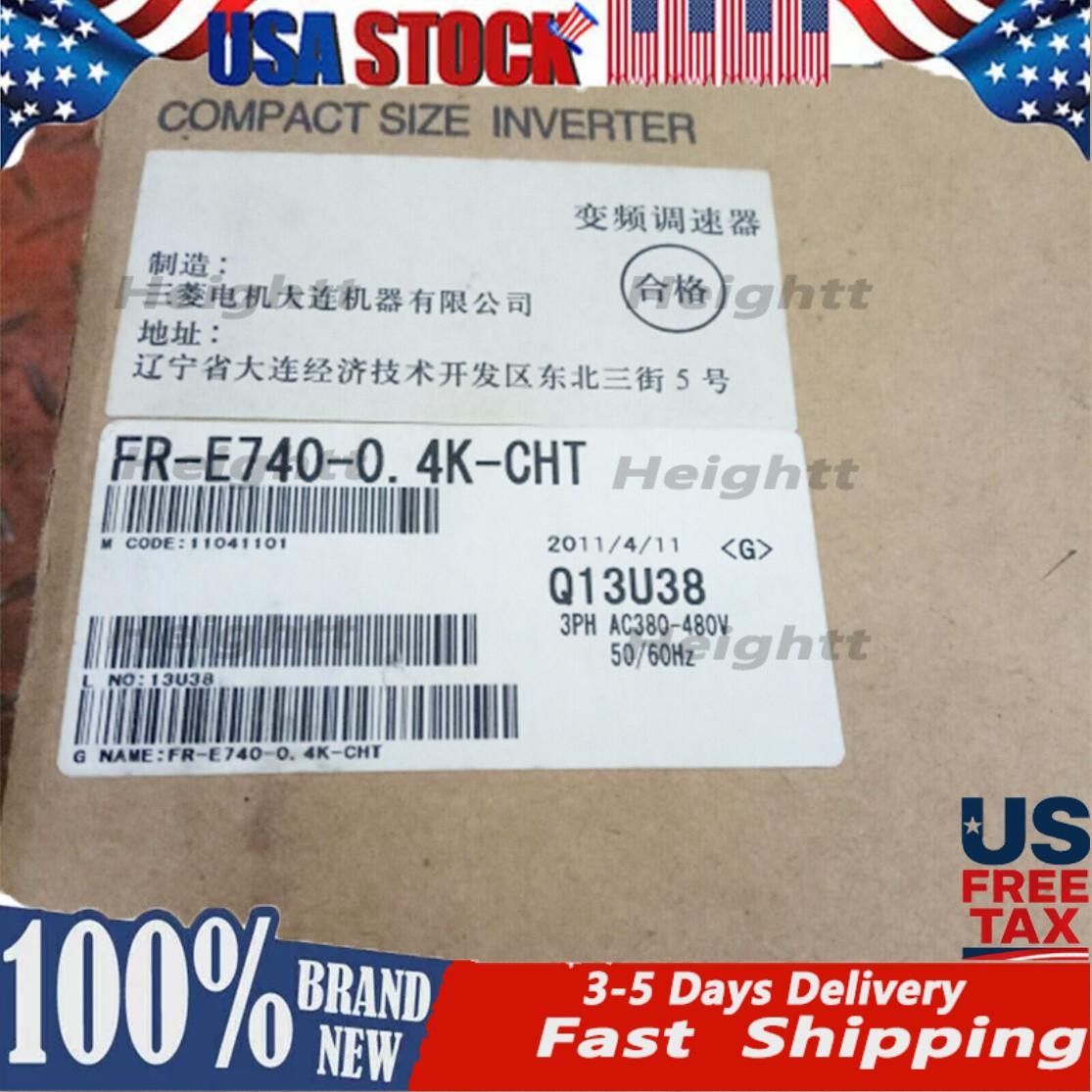 1PC New Mitsubishi FR-E740-0.4K-CHT PLC Module Inverter Box Fast Shipping