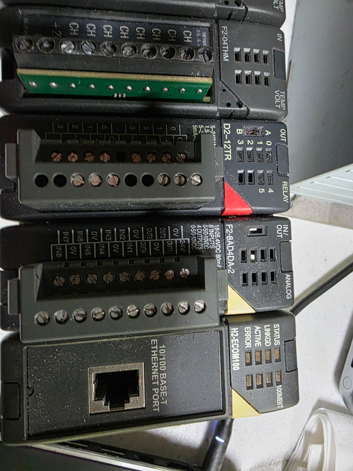 Automation Direct Logic 205 D2-09B-1 , D2-260-1 CPU, Plus more