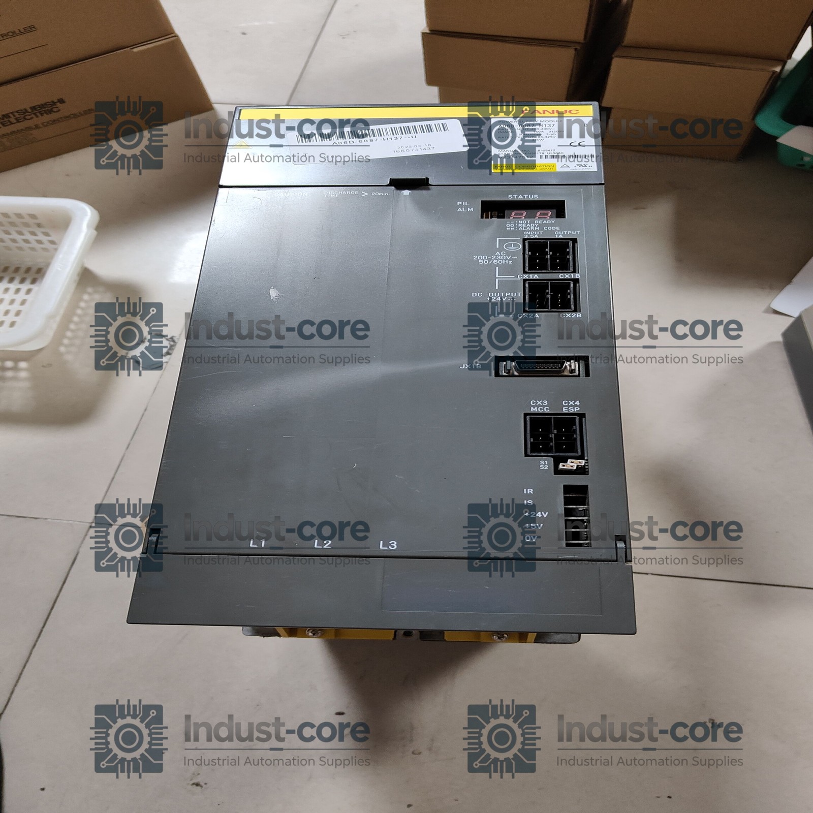 1PCS Used FANUC A06B-6087-H137 Tested in Good condition
