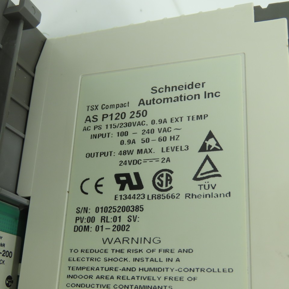 Schneider PLC Module Rack (3) DAP-216N/AS-BDAP-216N (3)DEP-216/AS-BDEP-216