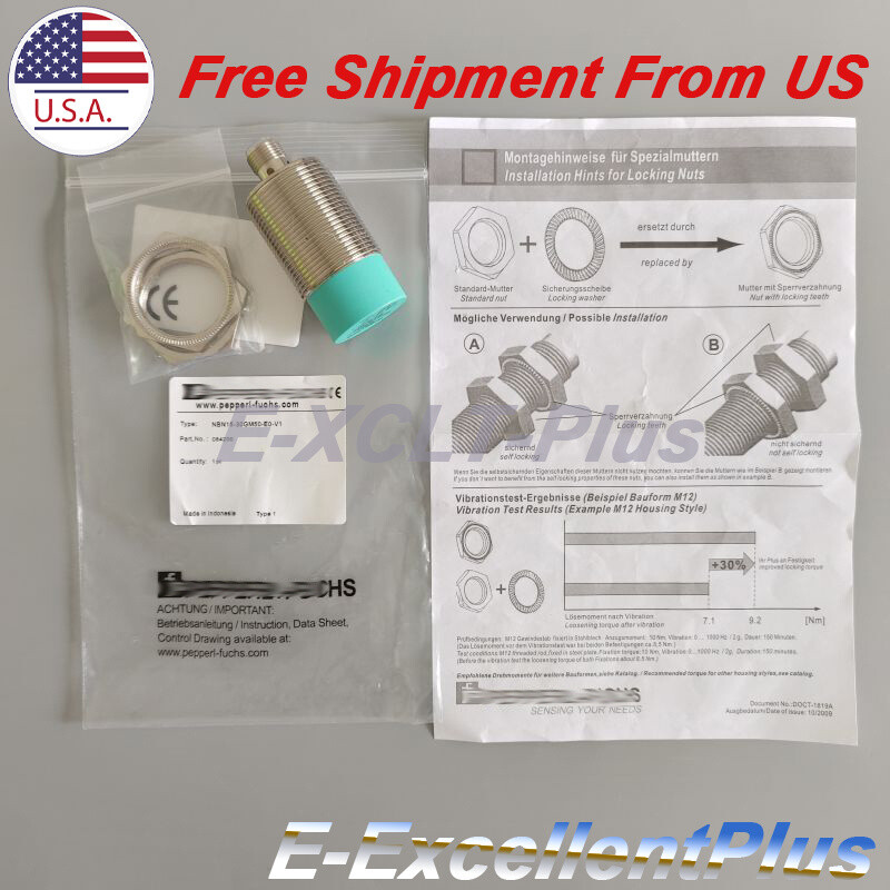Proximity Sensors Switch NBN1530GM50E0V1 For Pepperl+Fuchs NBN15-30GM50-E0-V1