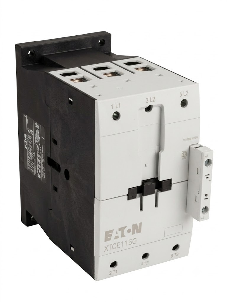 Eaton XTCE115G IEC Contactor 115A 3‑Pole 100–120V Coil 50/60Hz XT Series Industr