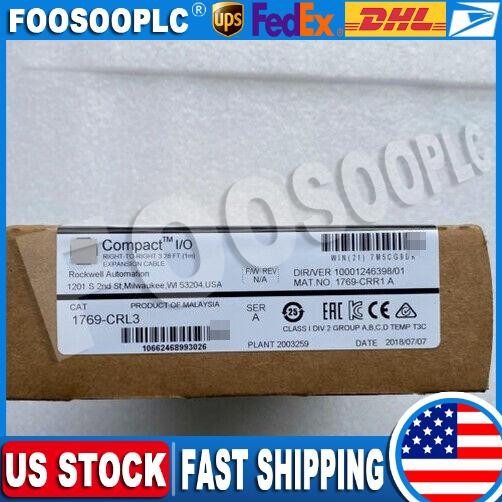 1769-CRL3 AB 1769CRL3 Processor PLC Controller New In Box Fast Shipping#HT
