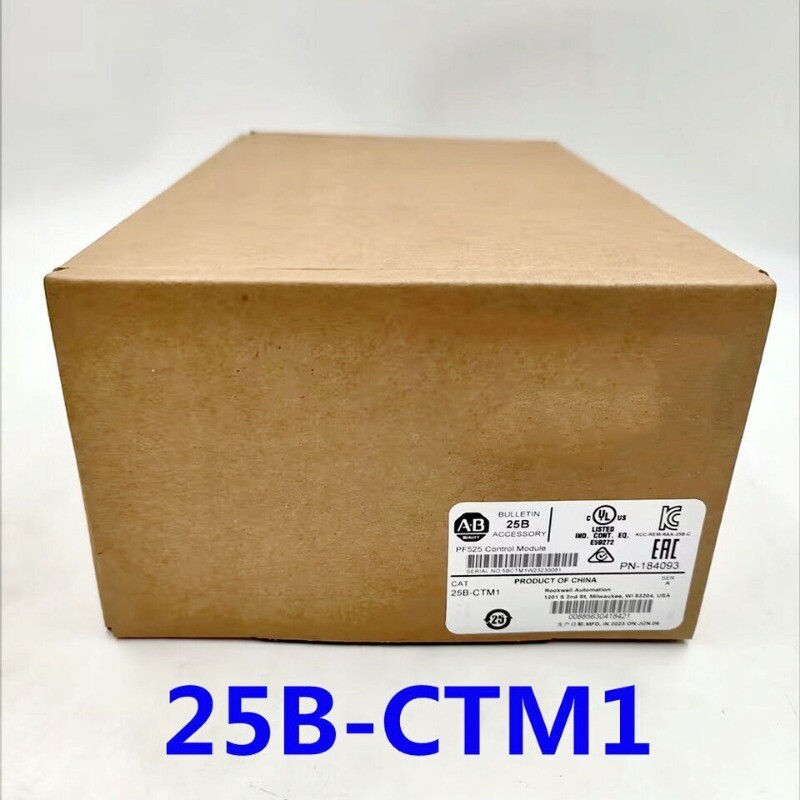 25B-CTM1 PowerFlex 525 Control Module New AB Factory Original Sealed Box 25BCTM1