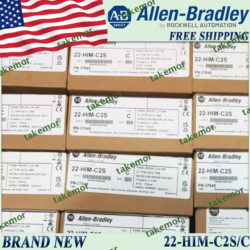 Brand New AB 22-HIM-C2S/C PowerFlex IP66 UL-NEMA Type 4X-12 HIM 22 HIM C2S serC