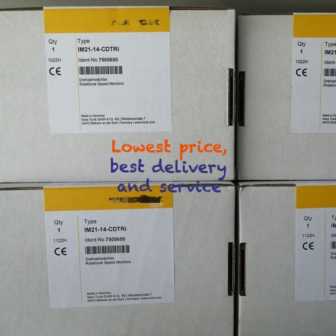 1PCS New TURCK Safety barrier IM21-14EX-CDTRI/#