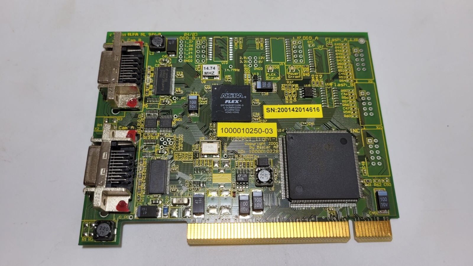 Basler FG2CPCI_light-1 PCB Card 1000010228