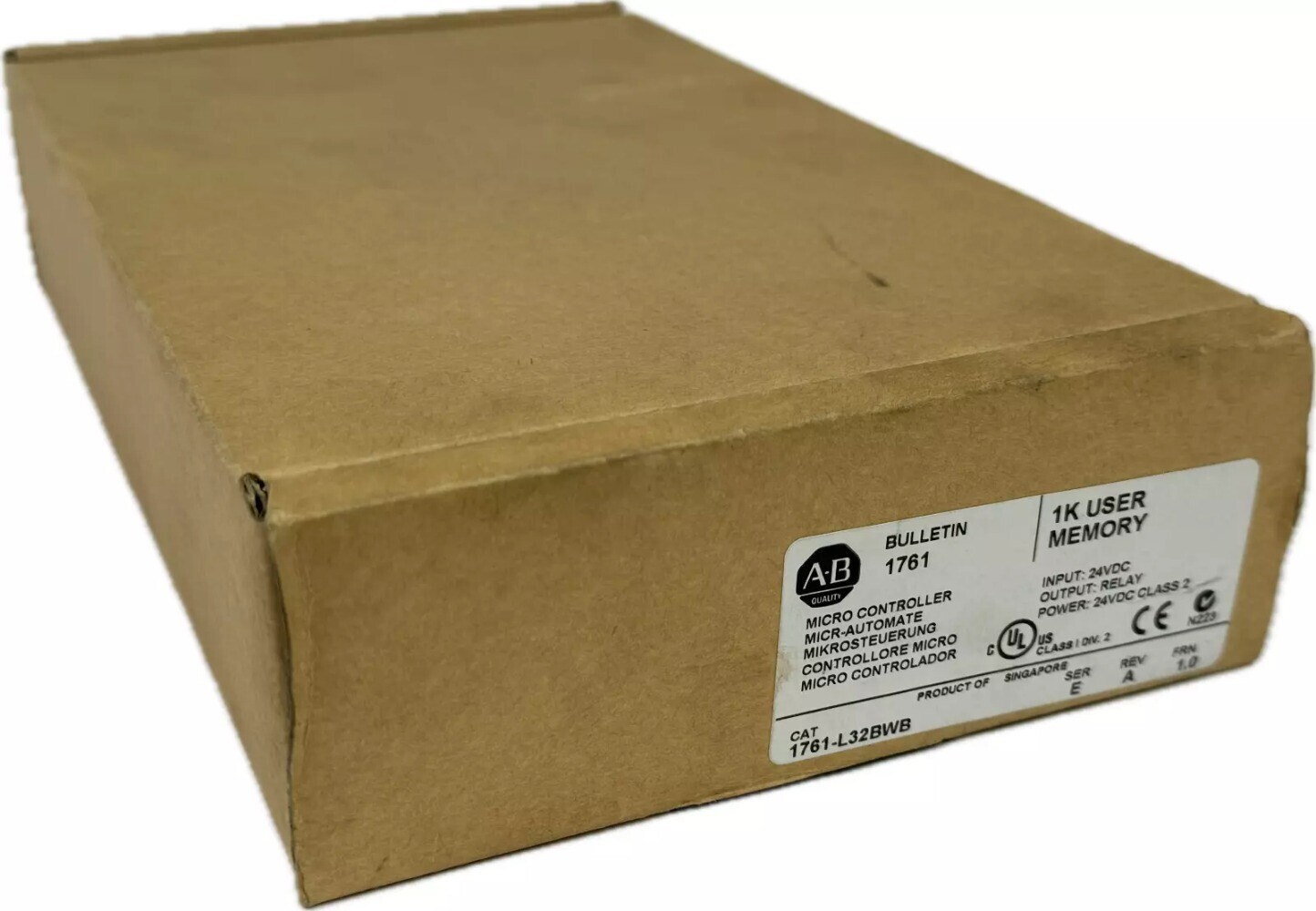 New AB1761-L32BWB Free Shipping New in Box New Factory Sealed PLC US