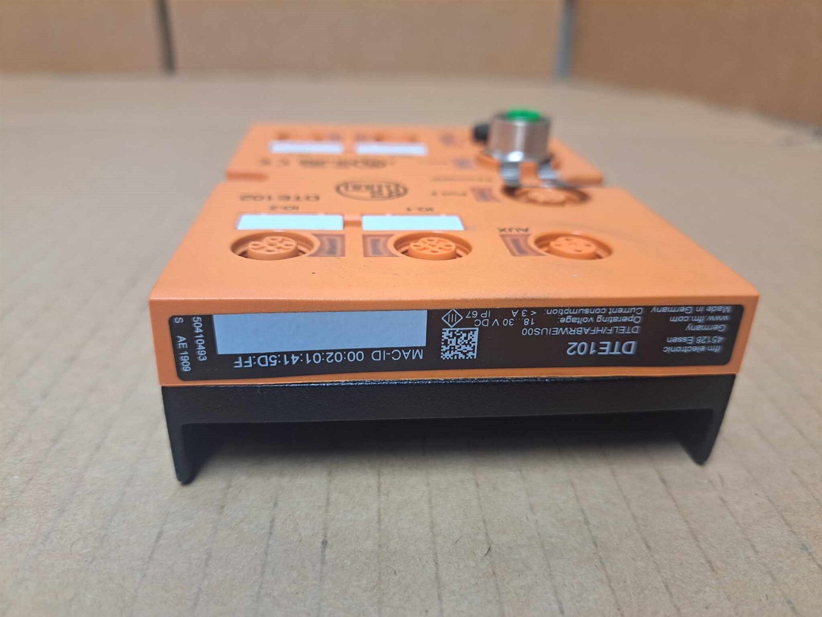 IFM Electronic RFID Evaluation Unit Part No. DTE102