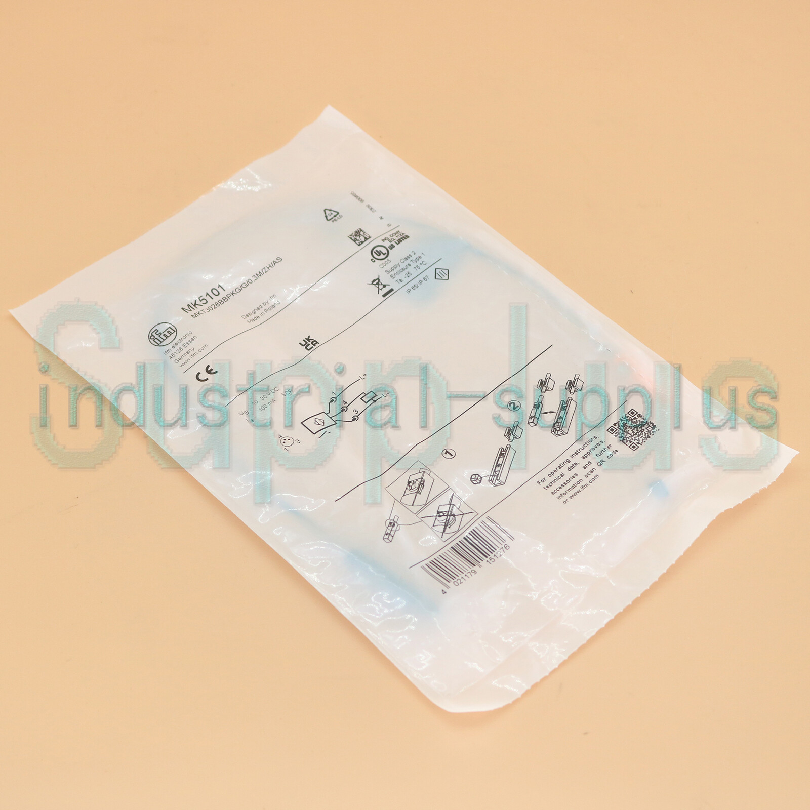New 1PC For IFM Electronic MK5101 Magnetic Cylinder Sensor Free Shipping