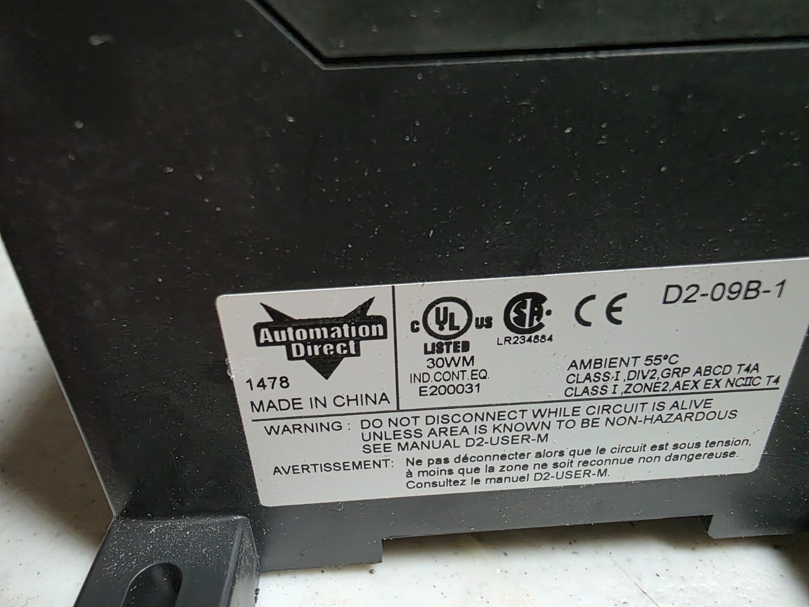 Automation Direct Logic 205 D2-09B-1 , D2-260-1 CPU, Plus more