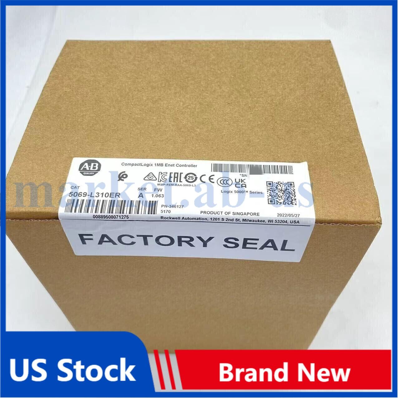 NEW AB 5069-L310ER Allen-Bradley SER A CompactLogix 1MB Controller Sealed