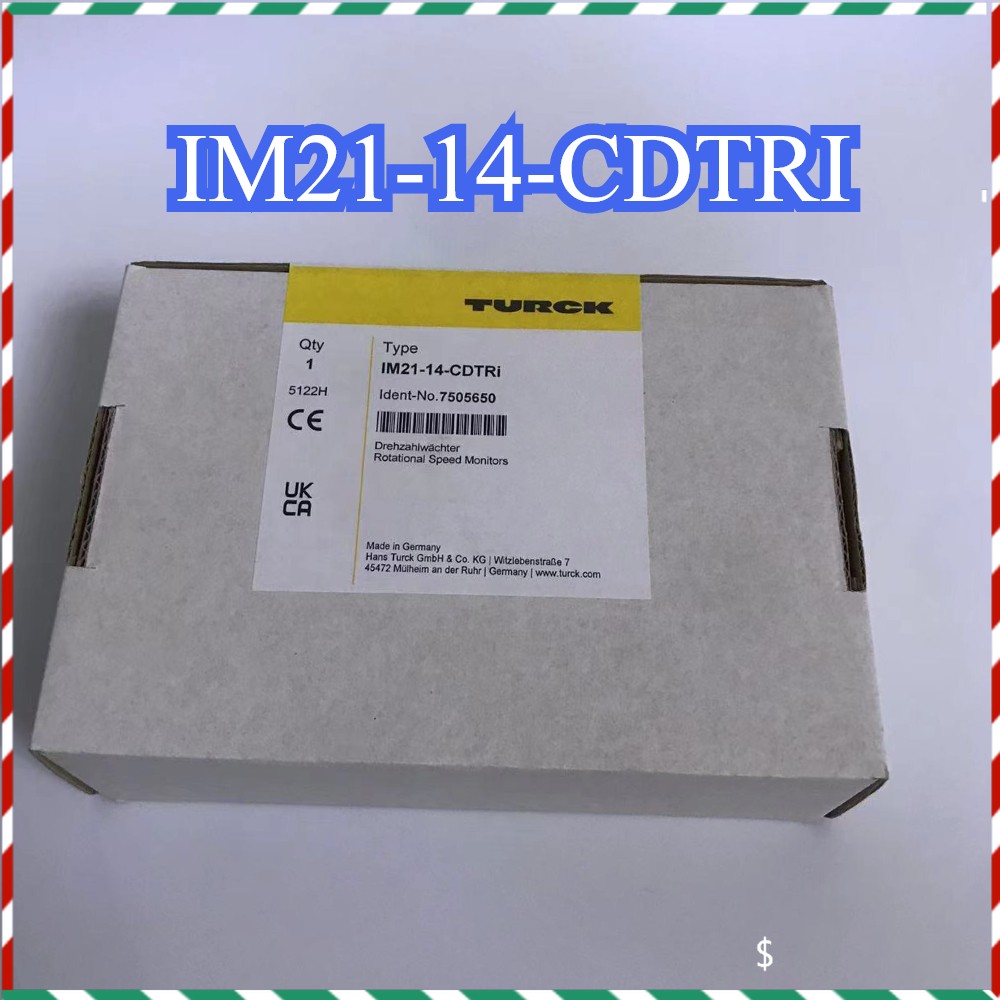 1pcs TURCK IM21-14-CDTRI Isolator 7505650 Speed Monitor Fast Ship