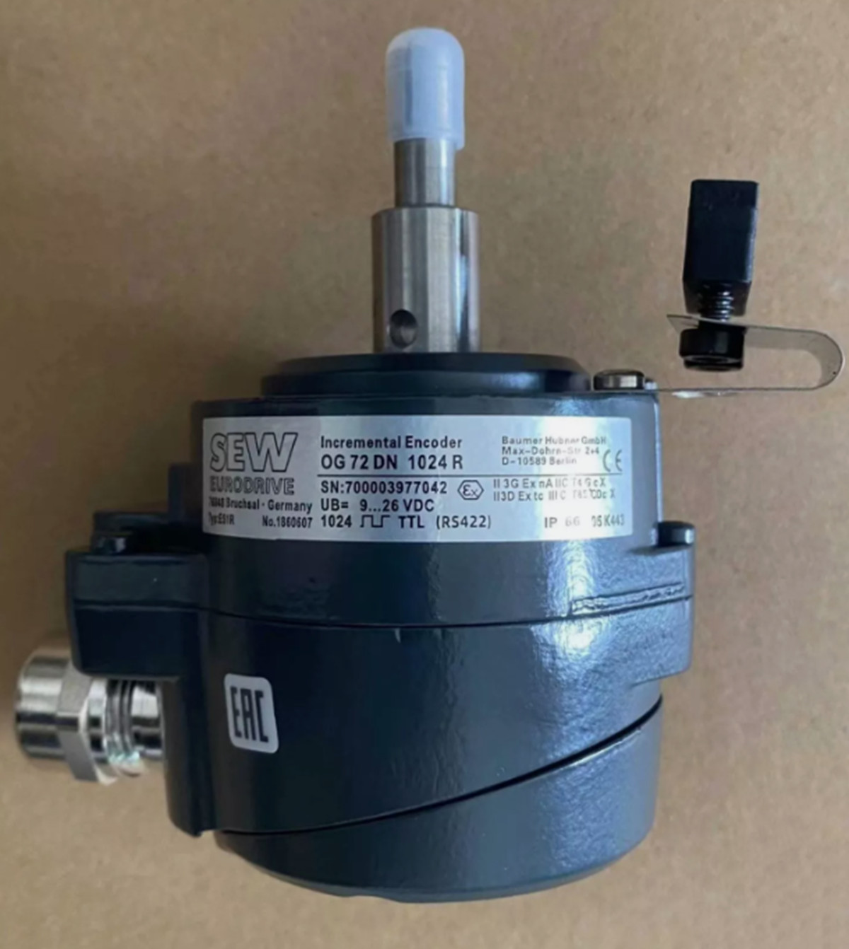 Baumer Encoder OG72 DN 1024R 0G72DN1024R