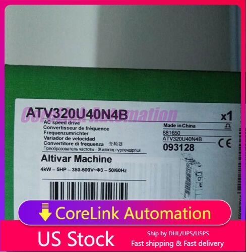 1PC New Schneider ATV320U40N4B 4Kw Inverter Fast Shipping