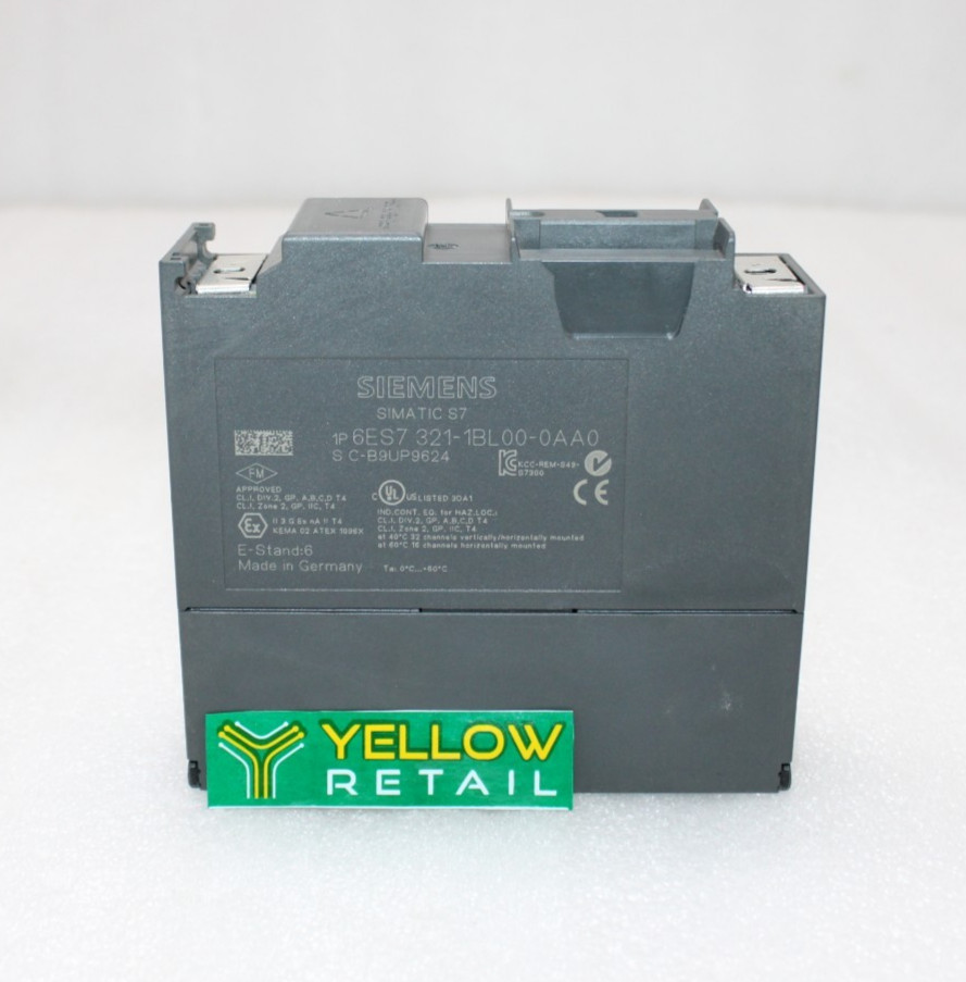 SIEMENS 6ES7321-1BL00-0AA0 PLC MODULE 6ES73211BL000AA0