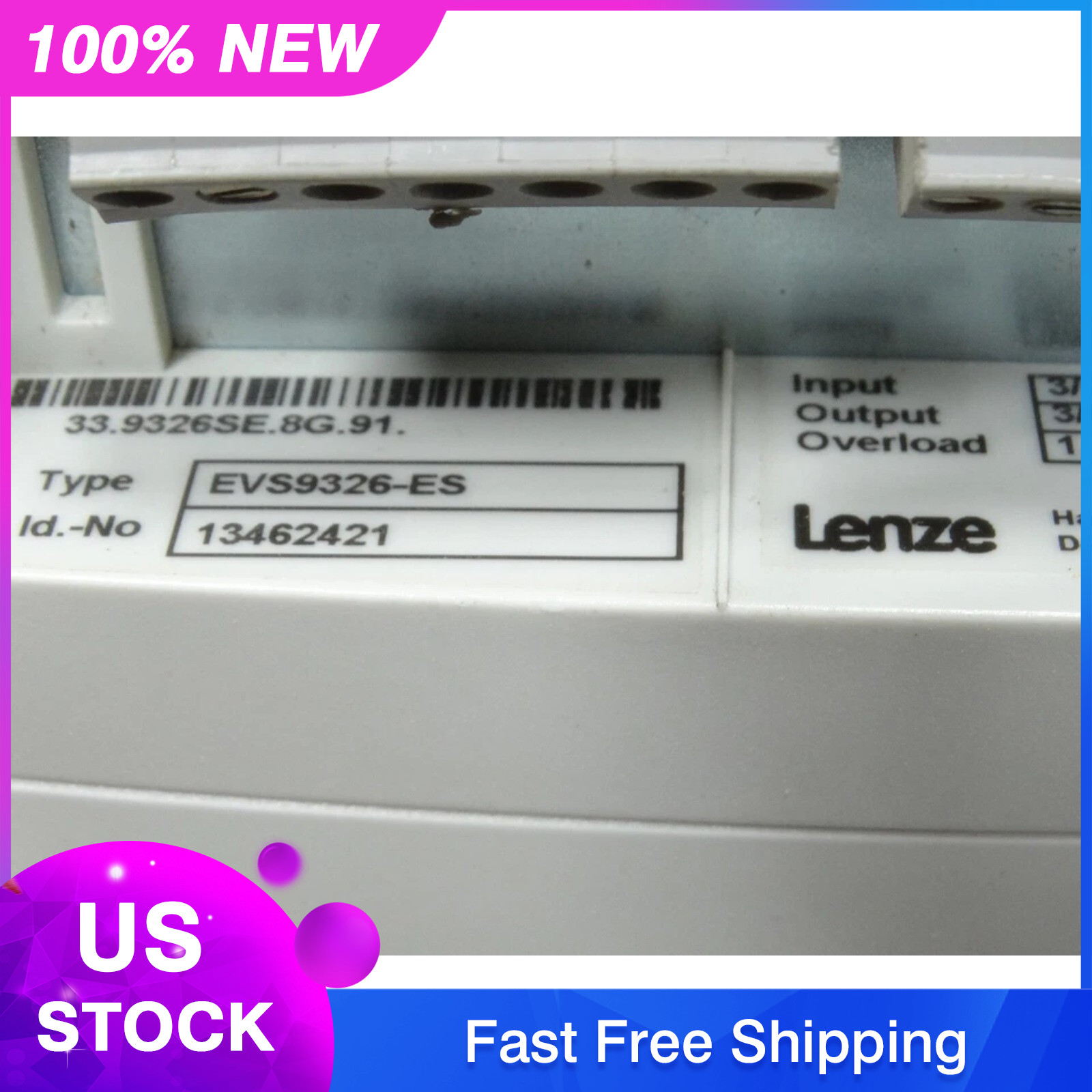 US Free TAX NEW LENZE Servo Drive Inverter EVS9326-ES EVS9326ES