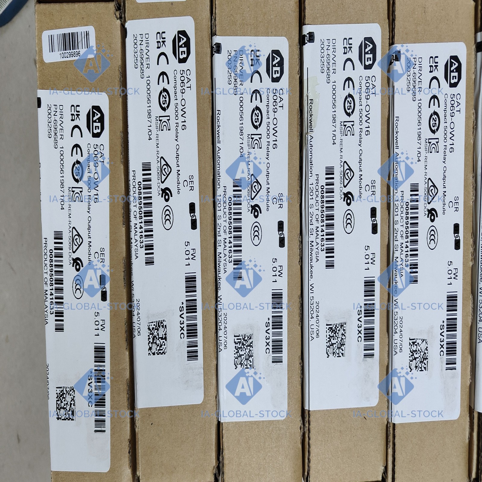 One unit NEW Factory Sealed Allen-Bradley 5069-L340ER Free shipping