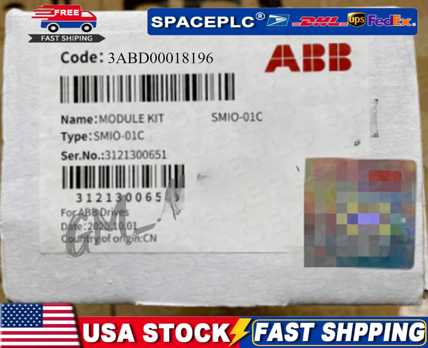 SMIO-01C ABB inverter IO CPU ACS550 control board interface board No Keypad