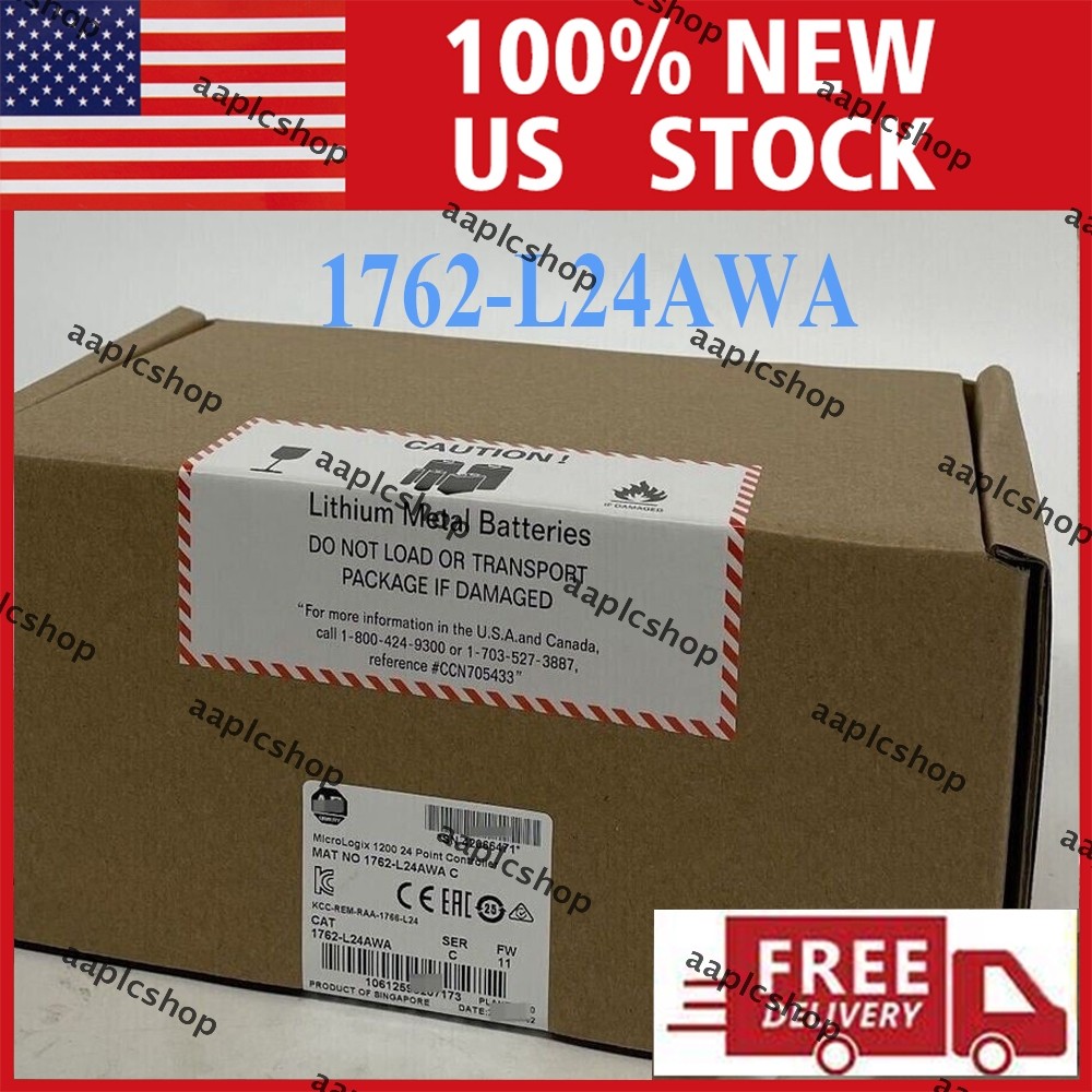 NEW PLC 1762-L24AWA / C AB MicroLogix 1200 24 Point Controller 1762 L24AWA