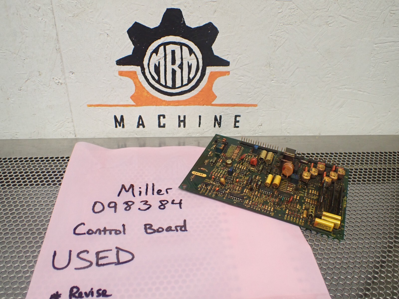 Miller Electric 098384 Control PC Boards Used With Warranty See All Pictures