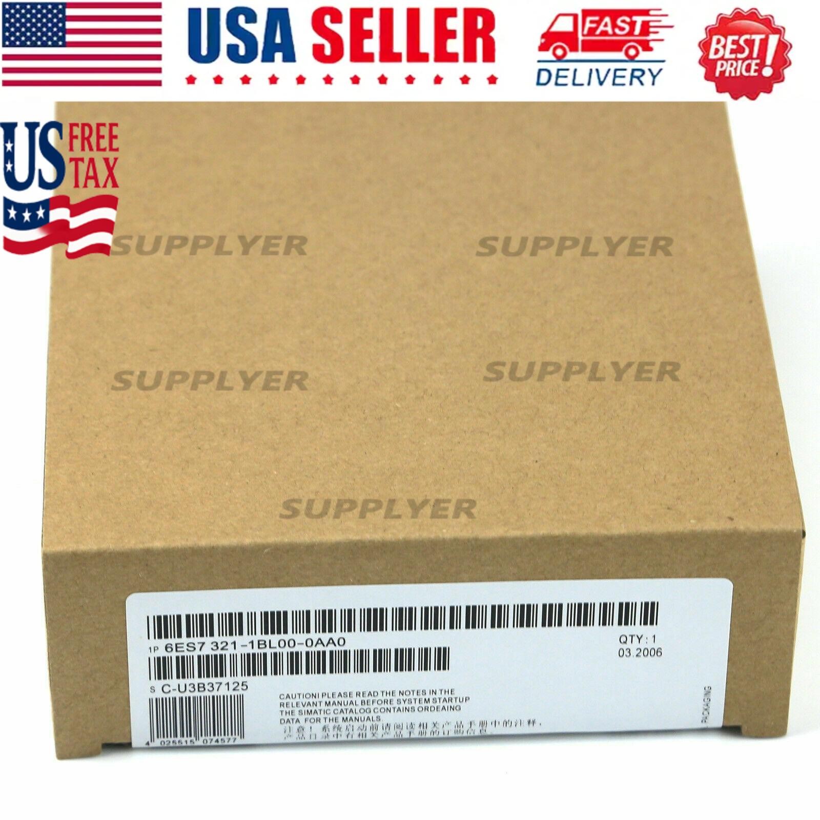New Siemens 6ES7321-1BL00-0AA0 Digital Input Module 6ES7 321-1BL00-0AA0 In Box