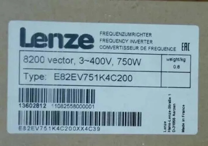 1PC Lenze INVERTER E82EV751K4C200 E82EV751K4-C200 New In Box Fedex Or DHL