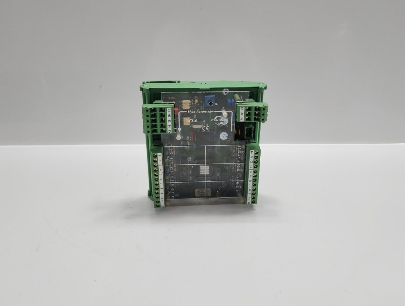 STEIN SOHN VISTA AUTOMATION F101001 A ACI 6 ANALOG CURRENT INPUT MODULE REV J