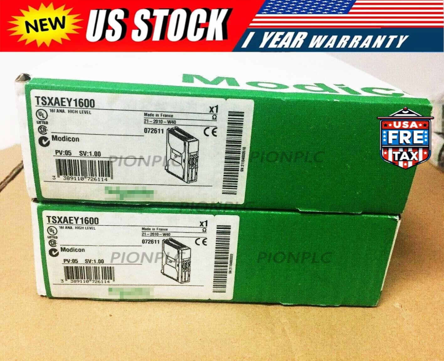 In Box TSXAEY1600 Analog PLC Input Module TSXAEY1600 US Free TAX
