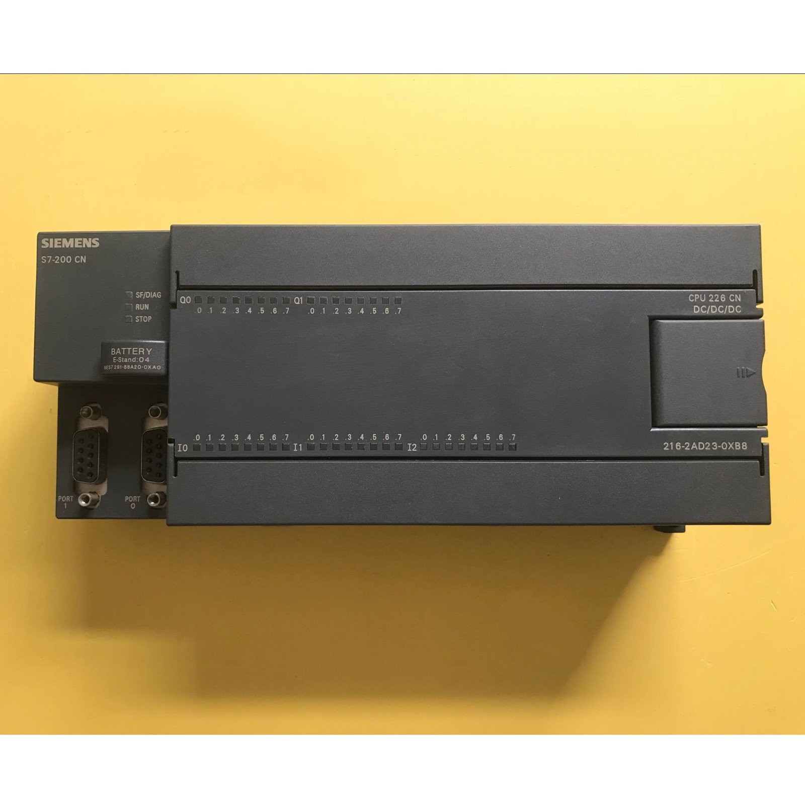 Used Siemens PLC 6ES7 216-2AD23-0XB8 6ES7216-2AD23-0XB8 In Good Condition